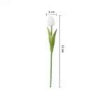 Elegant Artificial Tulip Flowers for Home Décor – Premium Faux Tulip Bouquet for Vase & Table Decoration. - Image 2
