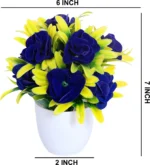 Artificial Plants for Decoration (Pack of 5) - Image 2