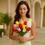 Luxury Artificial Tulip Flower Bunch for Home Decoration – Real Touch Faux Tulips for Vase & Gifting. - Image 3
