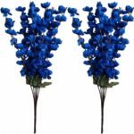 Artificial blossom flower bunch for home decor, office decoration and event styling