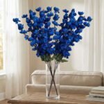 Artificial blossom flower bunch for home decor, office decoration and event styling.