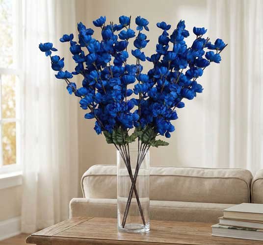 Artificial Blossom Flower Bunch – Elegant Decorative Flowers. Artificial blossom flower bunch for home decor, office decoration and event styling.