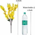 Artificial cherry blossom flower bunch in pink and white for home and event decoration.